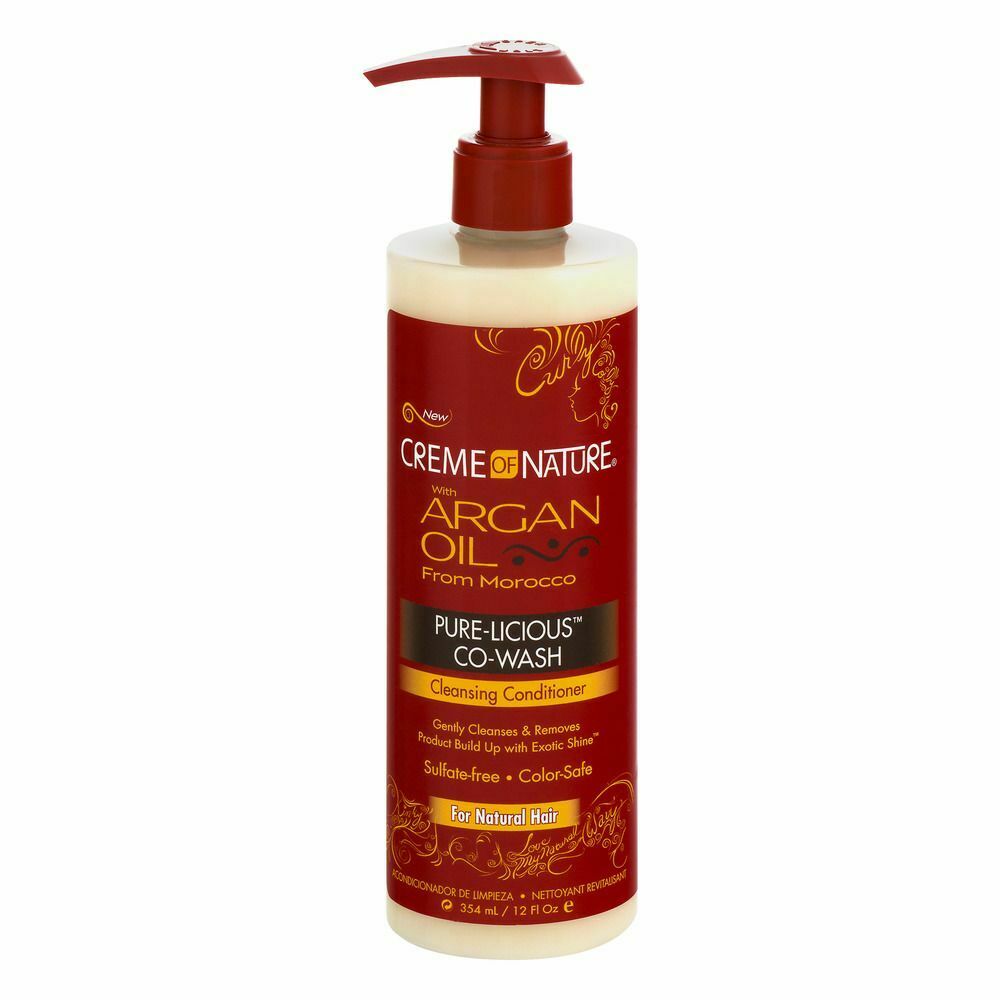 Creme of Nature Argan Oil Pure-Licious Co-Wash Cleansing Conditioner 355ml Creme of Nature Argan Oil