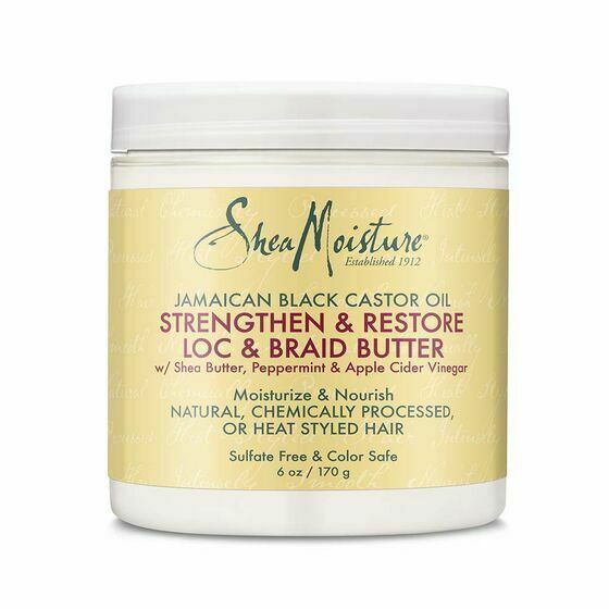 Shea Moisture Jamaican Black Castor Strengthen & Restore Twist Loc Butter 170g Shea Moisture