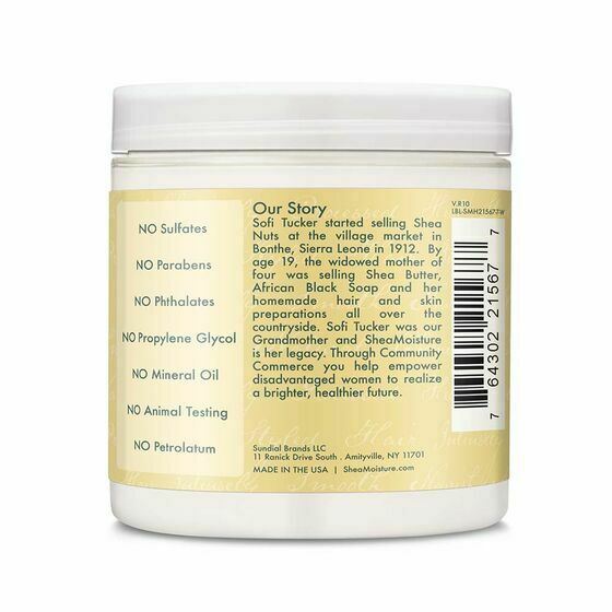 Shea Moisture Jamaican Black Castor Strengthen & Restore Twist Loc Butter 170g Shea Moisture