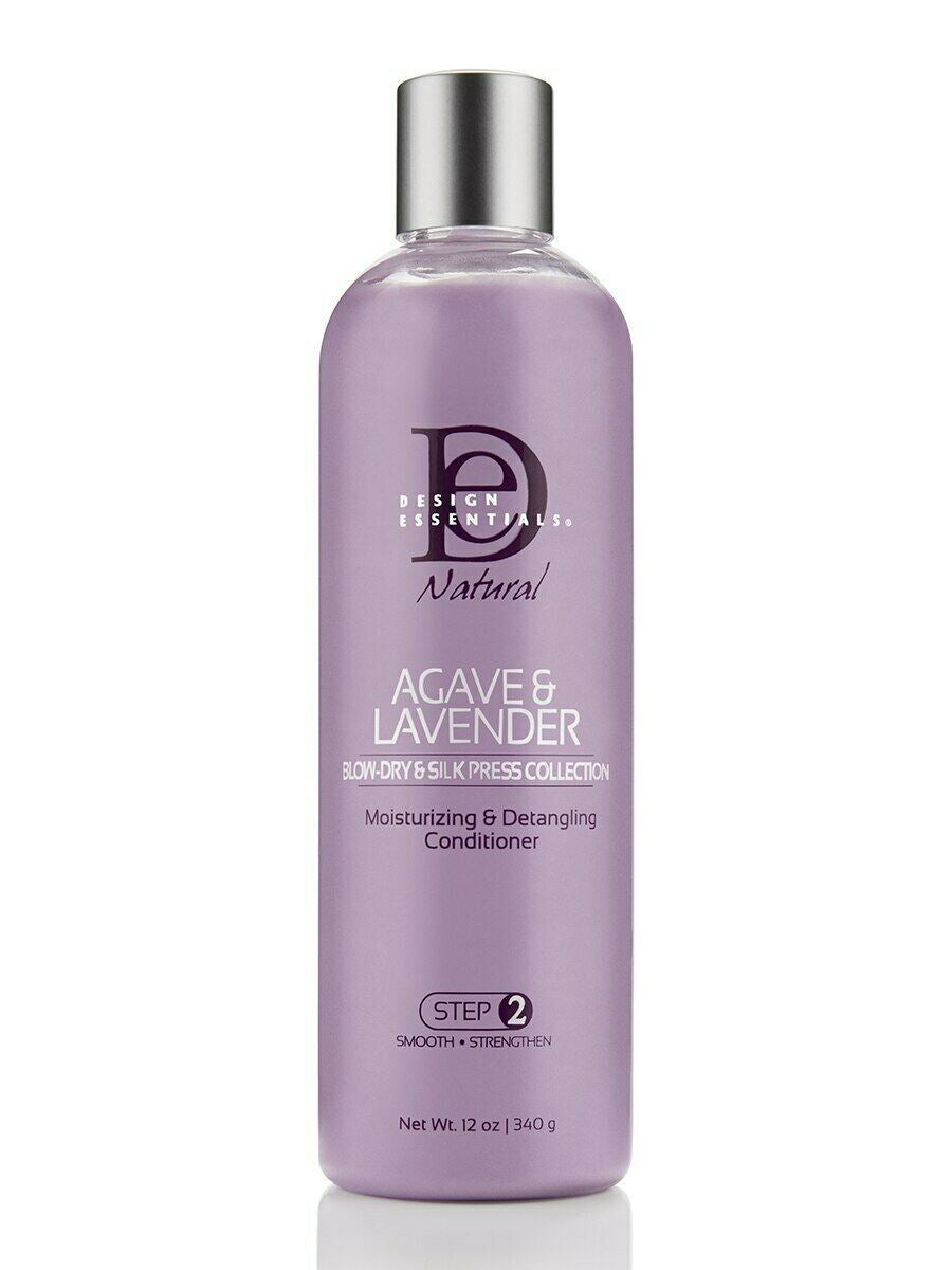 Design Essentials Agave & Lavender Moisturizing & Detangling Conditioner 340g Design Essentials