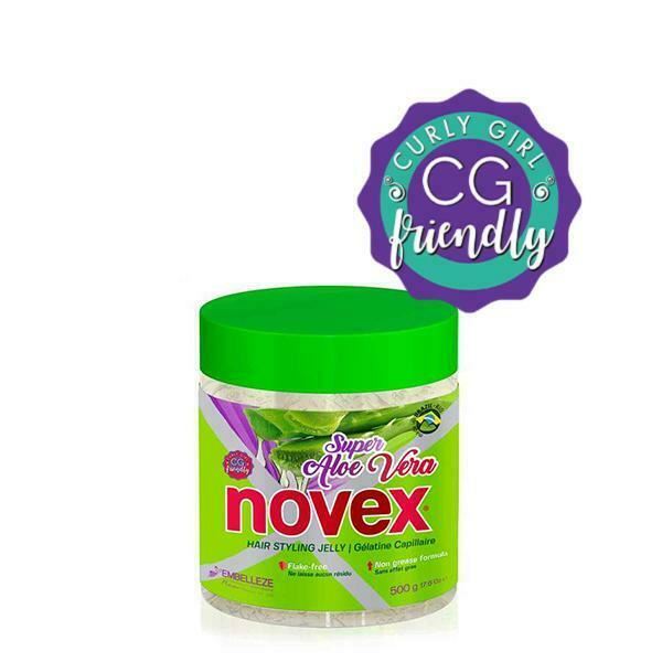 Novex Mystic Super Aloe Vera Hair Styling Jelly 500g Novex