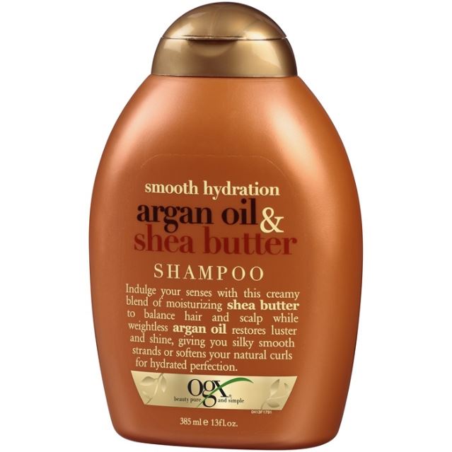 Organix Smooth Hydration Argan Oil & Shea Shampoo 385ml OGX
