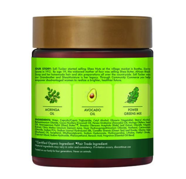 Shea Moisture Moringa & Avocado Power Greens Reconstructor 227g Shea Moisture