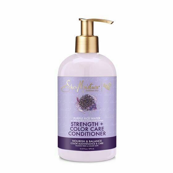 Shea Moisture Purple Rice Water Strength & Color Care Conditioner 370ml Shea Moisture