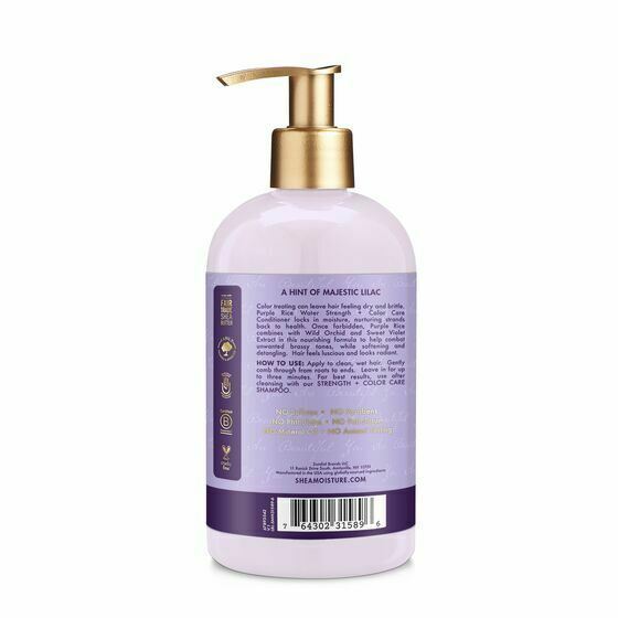 Shea Moisture Purple Rice Water Strength & Color Care Conditioner 370ml Shea Moisture