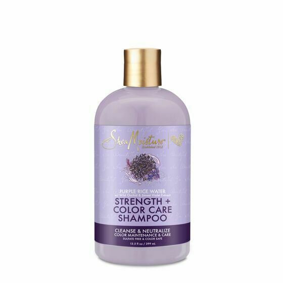 Shea Moisture Purple Rice Water Strength & Color Care Shampoo 370ml Shea Moisture