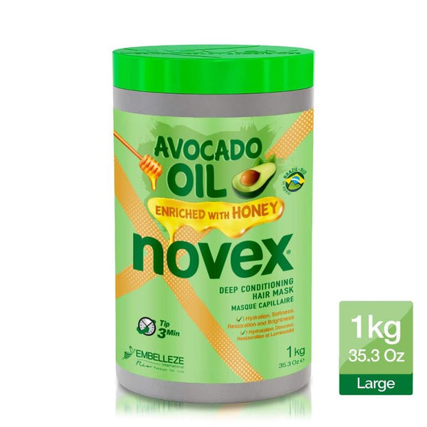 Novex Avocado Oil Deep Conditioning Hair Mask 1kg Novex