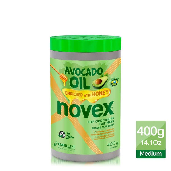 Novex Avocado Oil Deep Conditioning Hair Mask 400g Novex