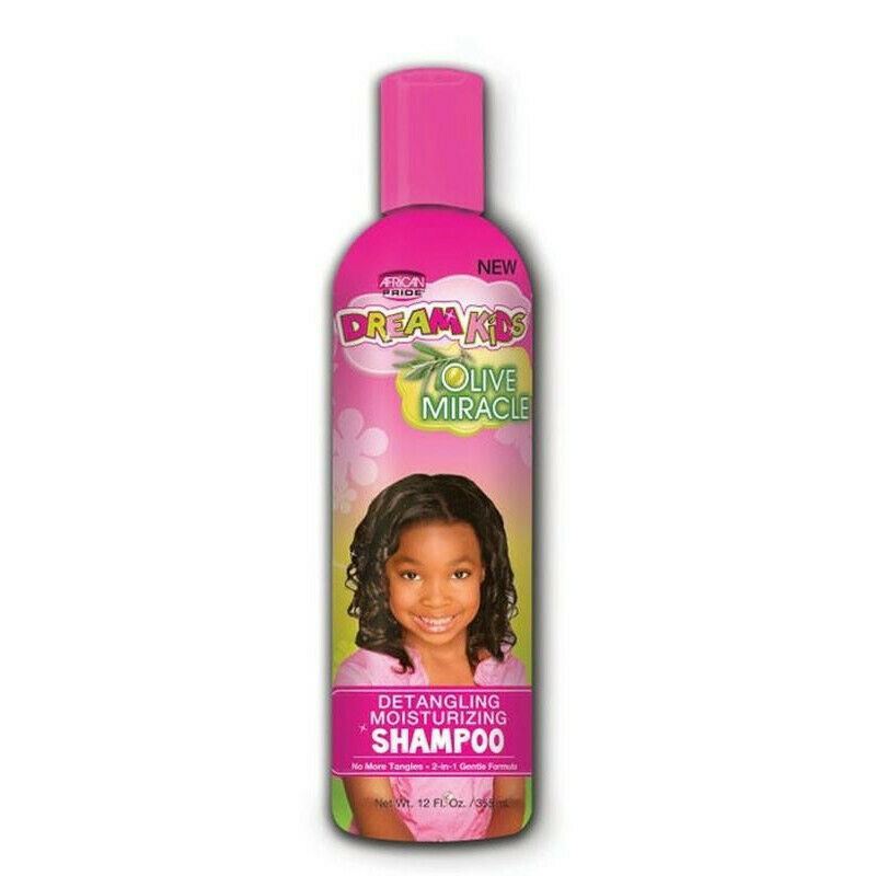 African Pride Dream Kids Olive Miracle Moisturizing Detangling Shampoo 355ml African Pride