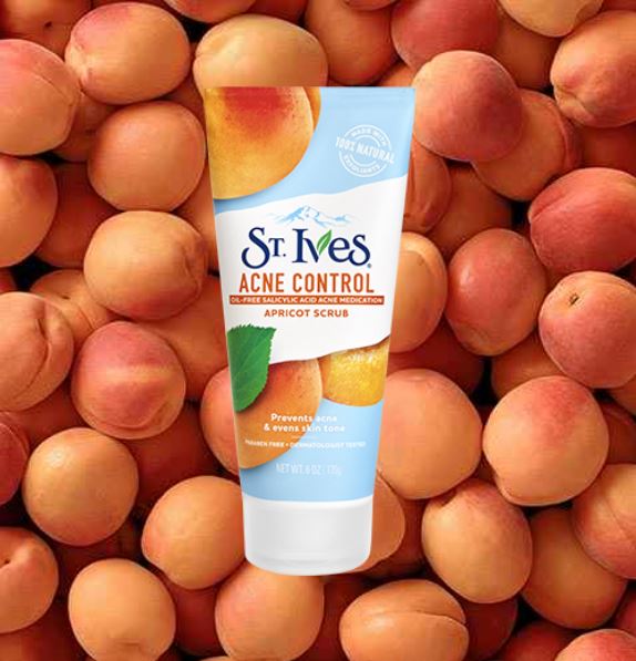 St. Ives Control Apricot Acne Control Scrub 170g St. Ives