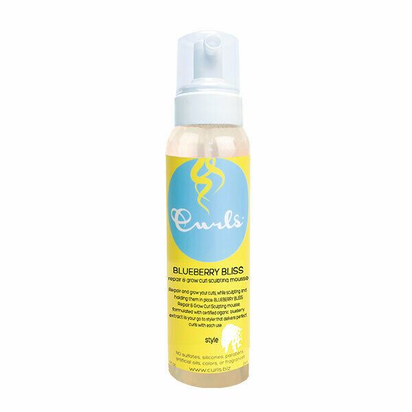 Curls Blueberry Bliss Repair and Glow Curls Sculpting Mousse 170ml Curls