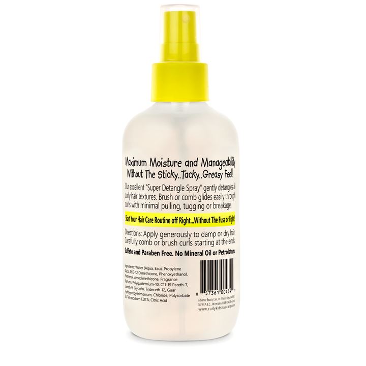 Curly Kids Super Detangle Spray 180ml Curly kids