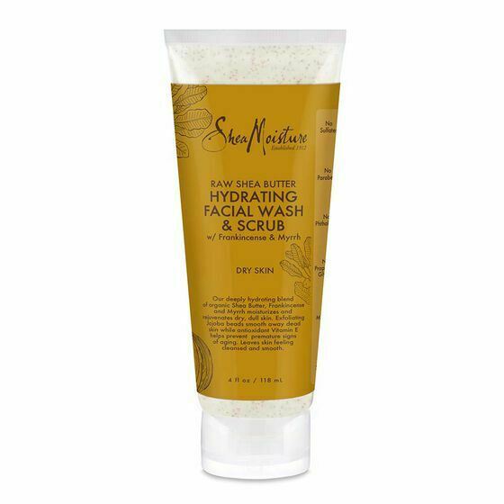 Shea Moisture Raw Shea Butter Facial Wash & Scrub 118ml Shea Moisture