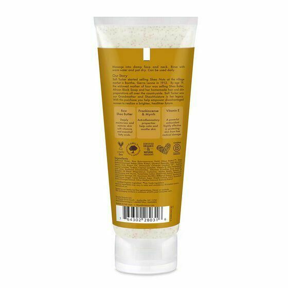 Shea Moisture Raw Shea Butter Facial Wash & Scrub 118ml Shea Moisture