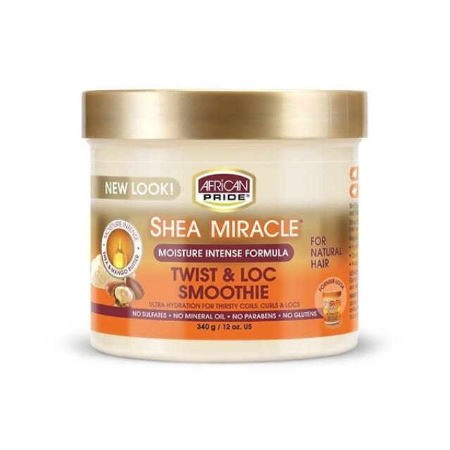 African Pride Shea Miracle Twist & Lock Smoothie 340g African Pride