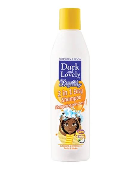 Dark & Lovely Beautiful Beginnings 2 in 1 Easy Shampoo for Kids 250ml Dark and Lovely