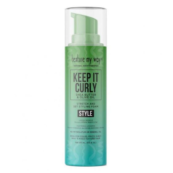 Texture My Way Keep It Curly Stretch & Set Styling Foam 251ml Texture My Way