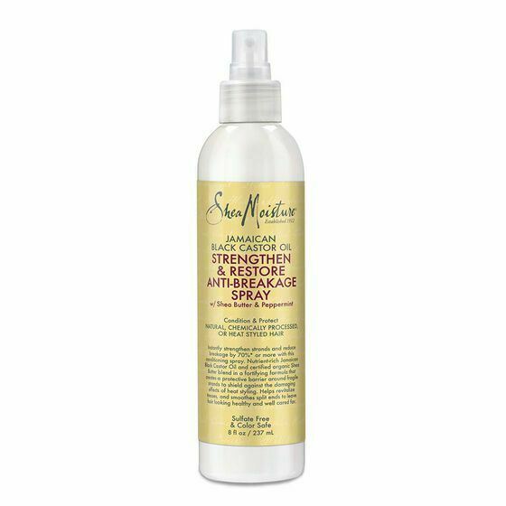 Shea Moisture Jamaican Black Castor Strengthen Restore Anti-Breakage Spray 237ml Shea Moisture