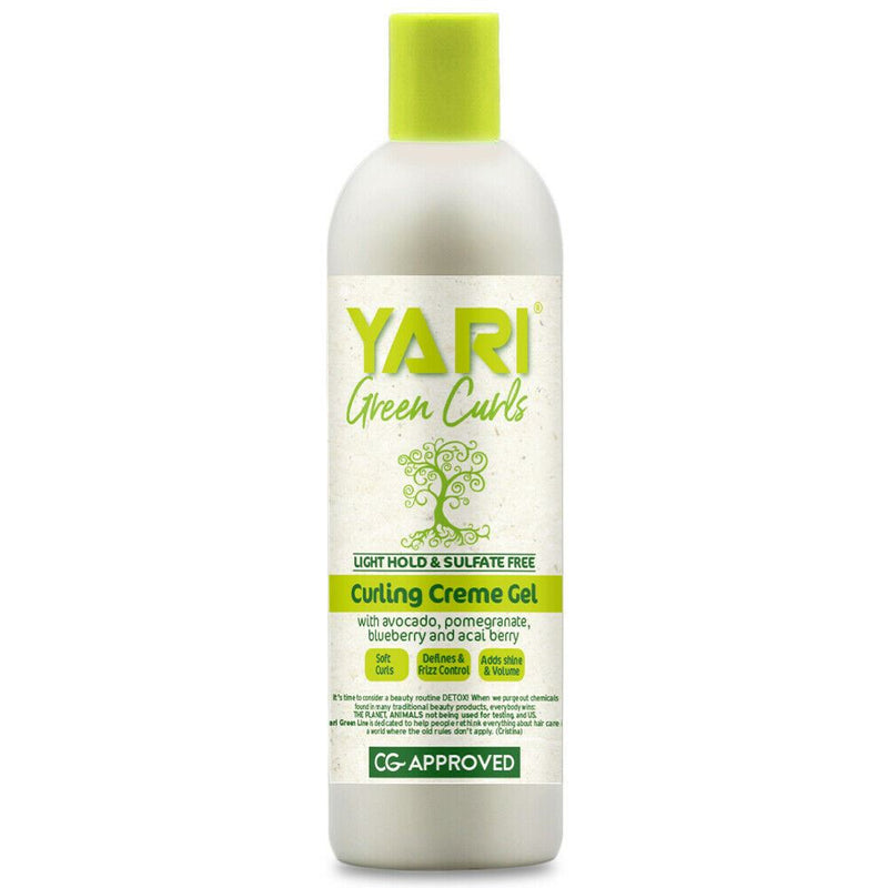 Yari Green Curls Light-Hold Curling Creme Gel 355ml Yari