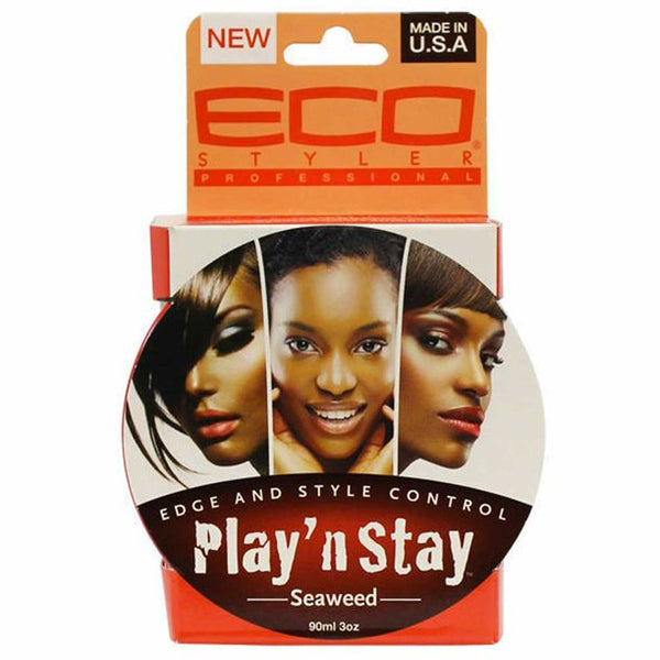 Eco Style Play 'n Stay Seaweed Edge & Style Control Gel 90ml Eco Styler