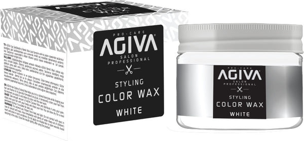Agiva Hair Styling Color Wax White 120ml Agiva