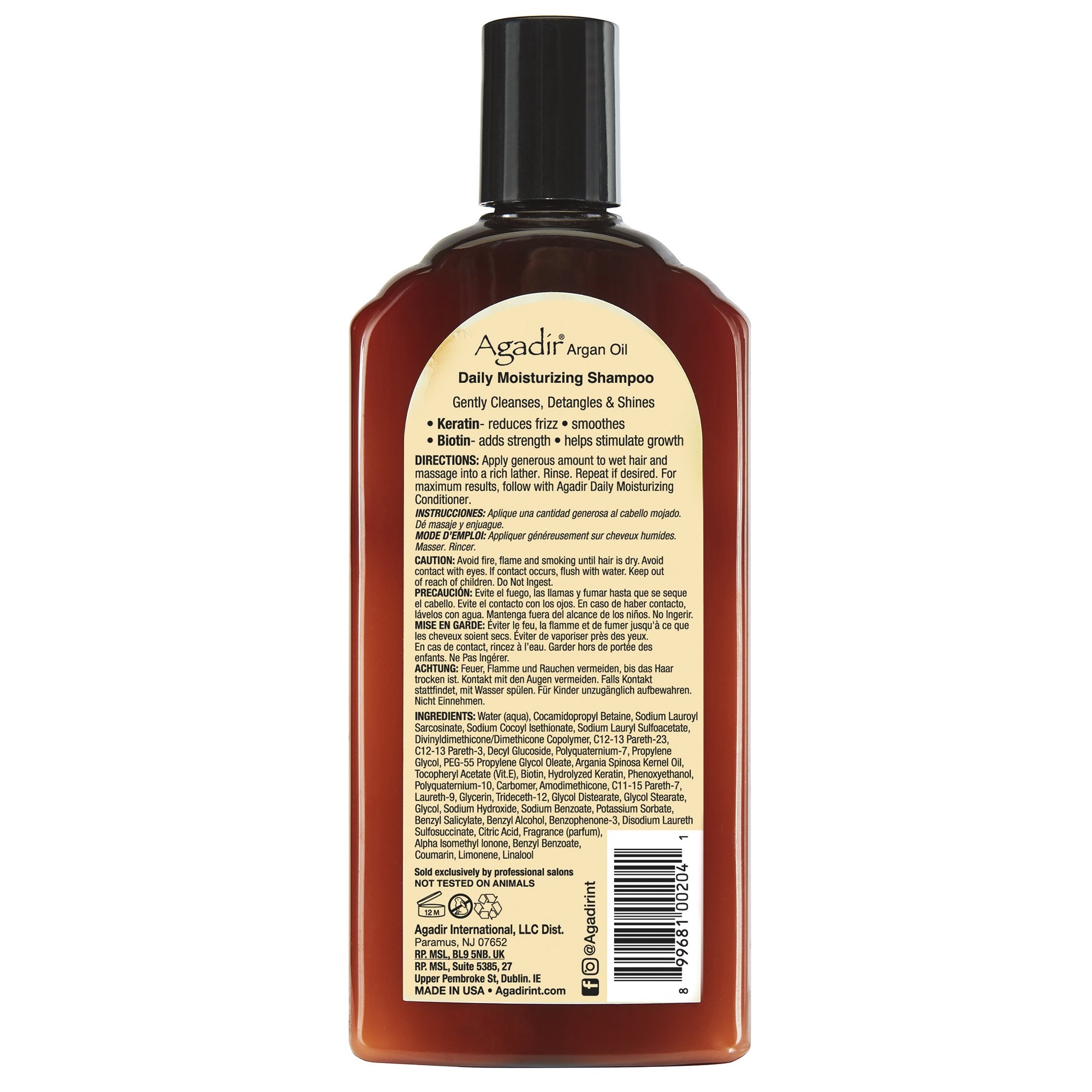 Agadir Argan Oil Daily Moisturizing Shampoo 366ml Agadir