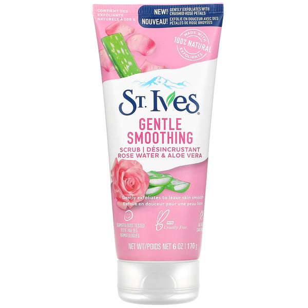 St. Ives Gentle Smoothing Rose Water & Aloe Vera Scrub 170g St. Ives