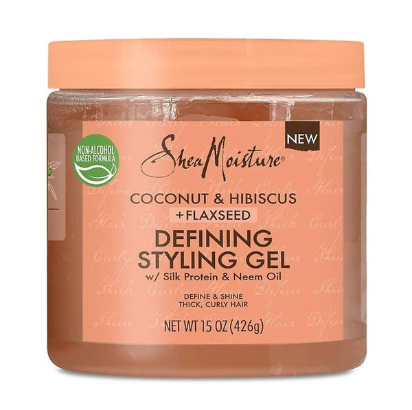 Shea Moisture Coconut & Hibiscus + Flaxseed Defining Styling Gel 426g Shea Moisture