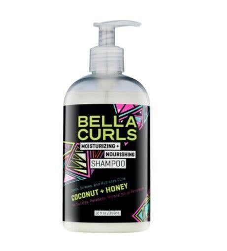Bella Curls Coconut + Honey Moisturizing + Nourishing Shampoo 355ml Bella Curls