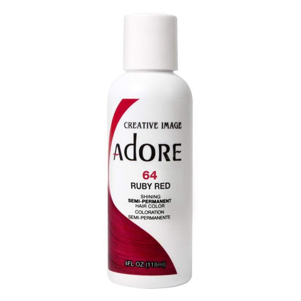 Adore Creative Image Semi Permanent Hair Color 64 Ruby Red 118ml Adore