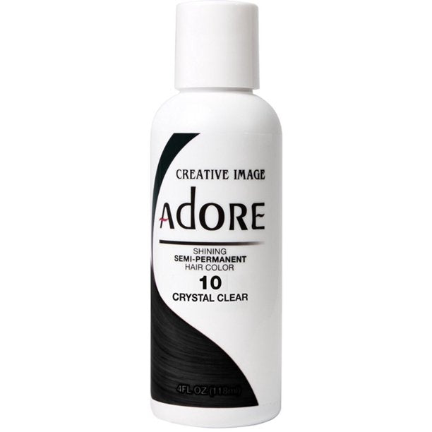 Adore Creative Image Semi Permanent Hair Color 10 Crystal Clear 118ml Adore