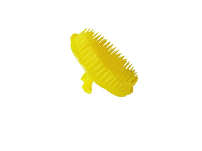 Plastic Round Hair Brush Color Yellow My Hair World 