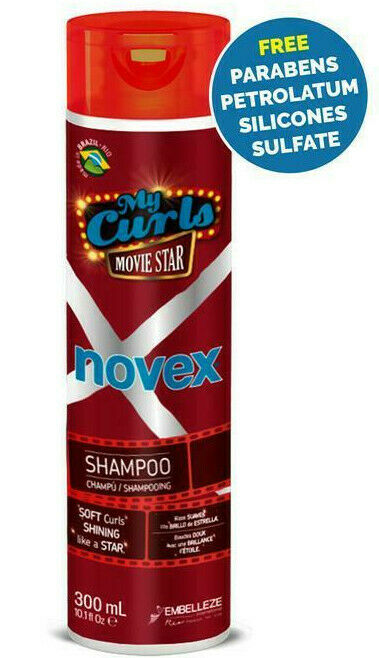 NOVEX My Curls Movie Star Sulfate Free Shampoo 300ml Novex