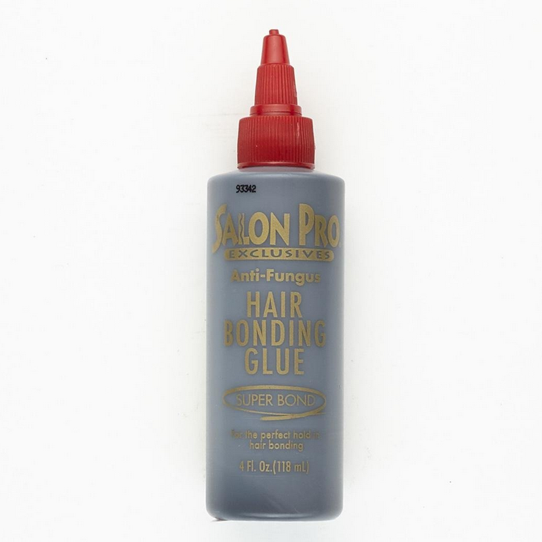 SALON PRO Hair Bonding Glue Black Color Anti-Fungus Haarkleber 4oz 118ml Salon Pro
