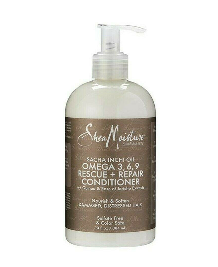 SHEA MOISTURE SACHA INCHI Oil Omega 3,6,9 Rescue + Repair Conditioner 384ml 13oz Shea Moisture