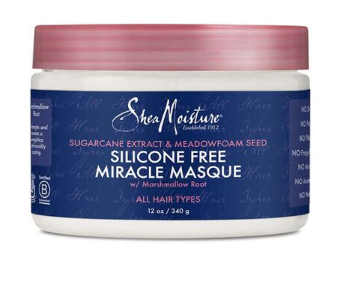 Shea Moisture Sugarcare Extract Silicon Free Miracle Masque 340g 12oz Shea Moisture