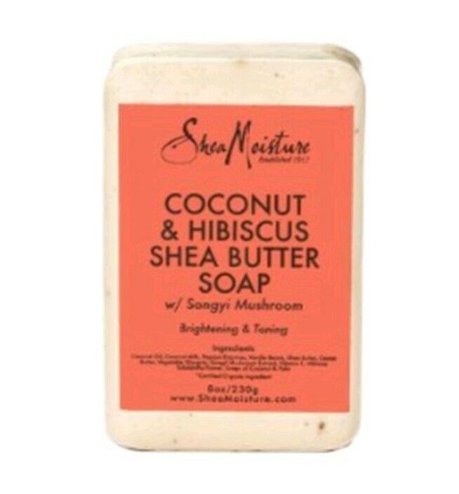 Shea Moisture Soap Coconut & Hibiscus Shea Butter Bar Soap 8oz. Shea Moisture