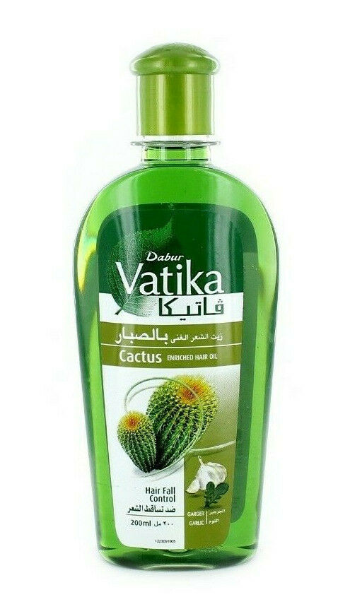 Dabur Vatika Naturals Wild Cactus Hair Oil 200ml Kaktusöl Dabur