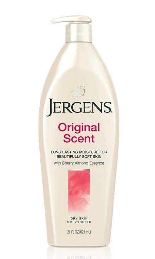 Jergens Original Scent Dry Skin Moisturizing Cherry Almond Lotion 621ml Jergens