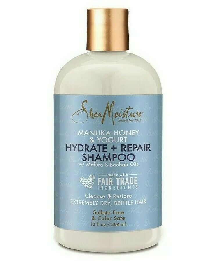 Shea Moisture Manuka Honey & Yogurt Hydrate + Repair Shampoo 384ml Shea Moisture