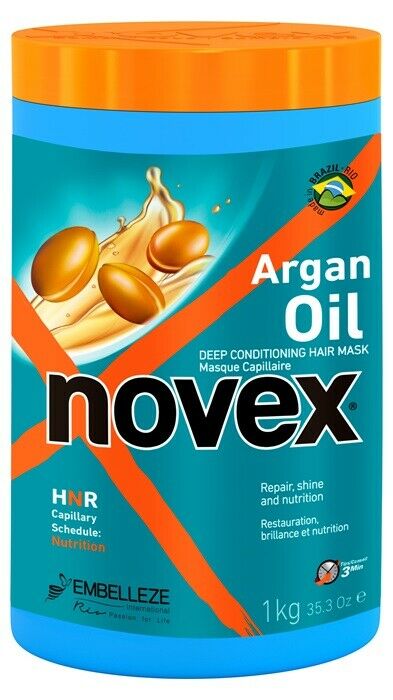 Novex Argan Oil Deep Conditioning Hair Mask 1kg Novex