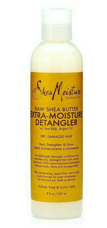 Shea Moisture Raw Shea Butter Extra Moisturizing Detangler 8oz 237ml Shea Moisture