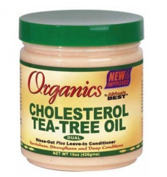 Africa's Best Organics Cholesterol Tea-Tree Oil Leave-In Conditioner 426g Africa's Best