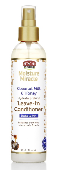 African Pride Moisture Miracle Coconut & Honey Leave-In Conditioner Spray 237ml African Pride