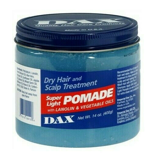 Dax Pomade Dry Hair and Scalp Treatment Super Light Pomade 400g 14oz DAX