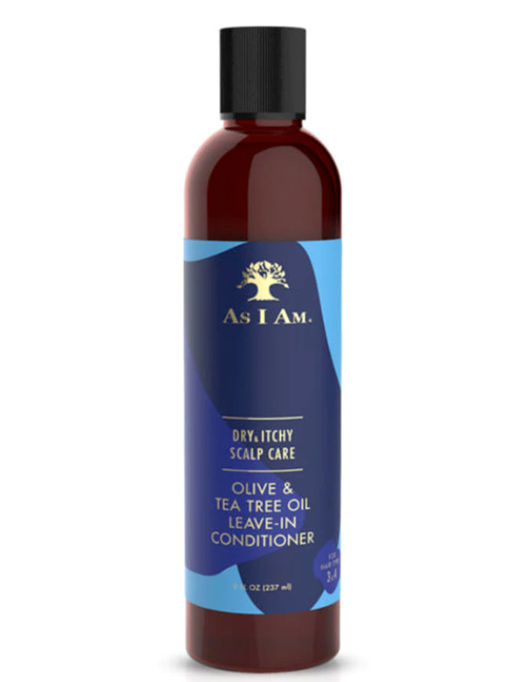 As I Am Dry & Itchy Olive & Tea Tree Oil Leave-In Conditioner 227ml As I Am