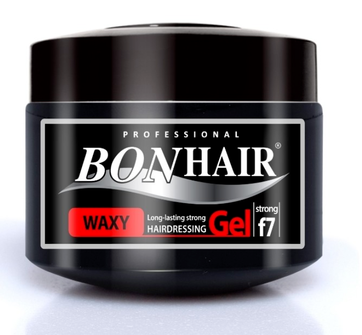 BONHAIR PROFESSIONAL WAXY GEL F7 Strong HAIRDRESSING 500 ML BONHAIR