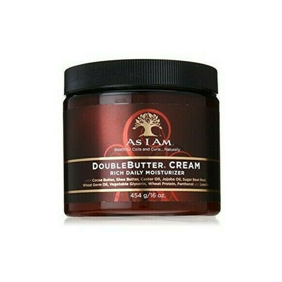 As i Am Double Butter Cream Rich Daily Moisturizer 16oz / 454g As I Am