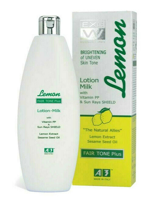 A3 Lemon Lotion Milk Brightening Of Uneven Skin Tone 400ml A3