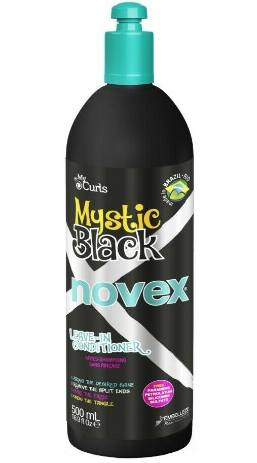 Novex Mystic Black Leave in Conditioner 500ml 16.9oz Novex